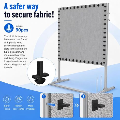 54" Rug Tufting Frame for Rug Making, Primary Tufting Cloth Aluminum Metal in Saudi Arabia