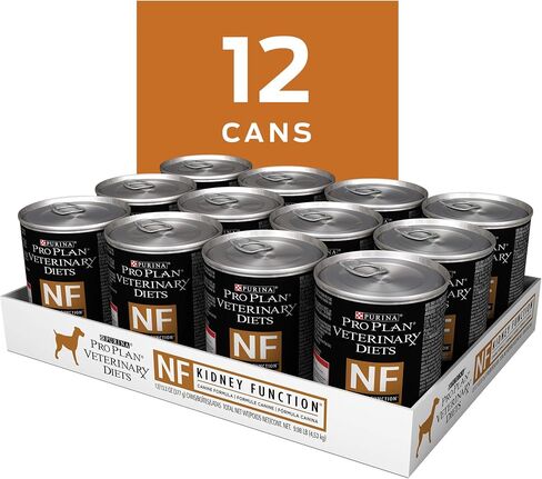 Purina Pro Plan Vet Diets NF Kidney Function Wet Dog Food, (12) 13.3 oz in Kuwait