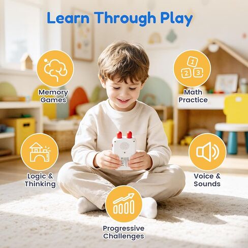 JoyCat Math Games for Kids Ages 5-12, Portable Math Toys for Addition Subtraction Multiplication Division, Educational Handheld Learning Toy Mental Math Practice for Boys Girls in Kuwait