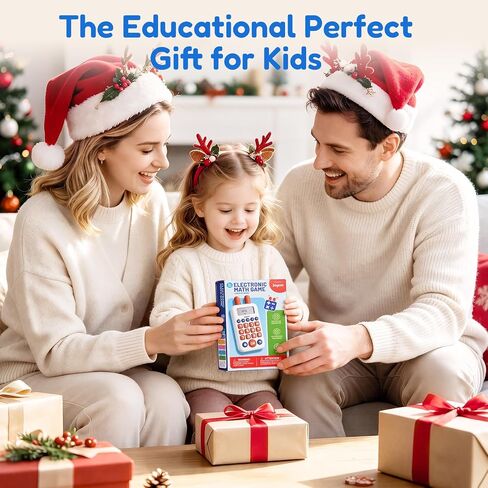 JoyCat Math Games for Kids Ages 5-12, Portable Math Toys for Addition Subtraction Multiplication Division, Educational Handheld Learning Toy Mental Math Practice for Boys Girls in Kuwait
