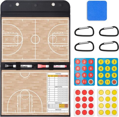 WISYOK Basketball Lineup Board, Magnetic, Foldable in Kuwait