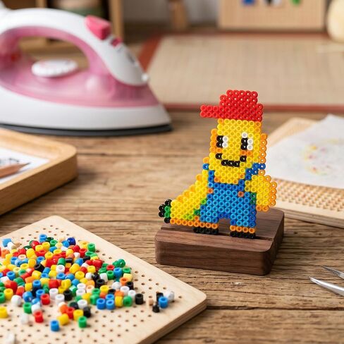 LuckyFoam 20Pcs 5mm Fuse Bead Pegboards with 20 Color Reference Cards in Kuwait