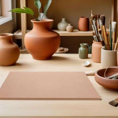 Wooden Ceramic Sculpting Board for Pottery Artists, Square Tray in Kuwait