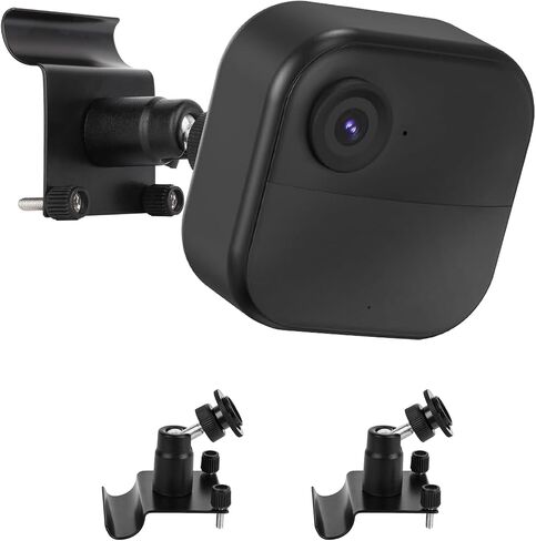 2 حزمة حامل جانبي من الفينيل لـ Blink Outdoor 2K+ / Outdoor 4 (الجيل الرابع)/(الجيل الثالث)، Blink XT / XT2 / Mini، دعامة تثبيت قابلة للتعديل مع خطافات مشابك جانبية من الفينيل في الهواء الطلق in Kuwait