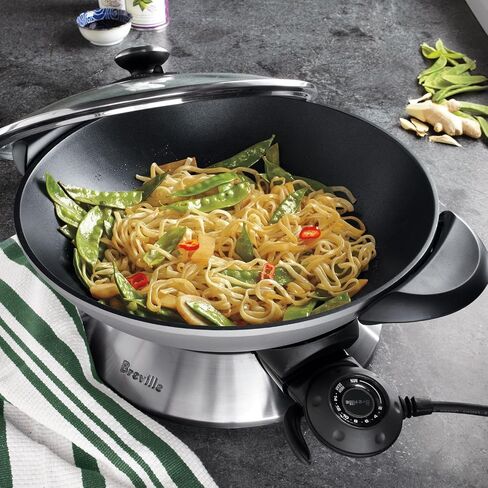Breville BEW600XL Hot Wok, Brushed Stainless Steel in Kuwait