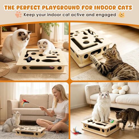 XIAPIA XL Cat Nail File Box, 15.4 x 11.8 Inch Cat Nail File Scratcher Claw in Saudi Arabia