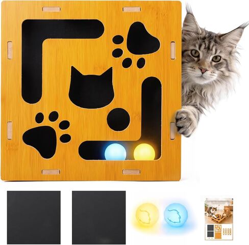Cat Nail File Scratcher, Cat Claw Saver Box with Replaceable Sandpaper in Kuwait