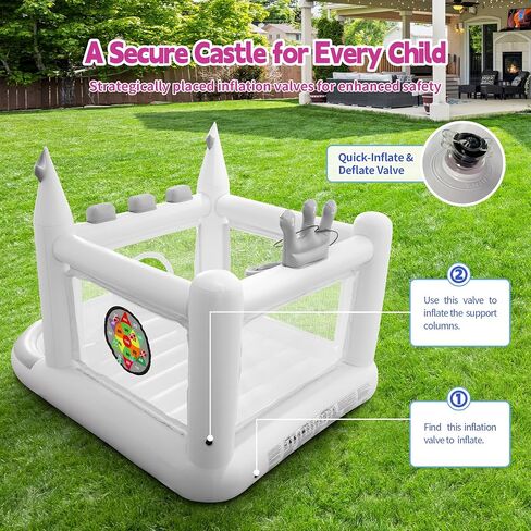 Inflatable Bounce House for Kids, PVC Small Bouncy Castle in Saudi Arabia