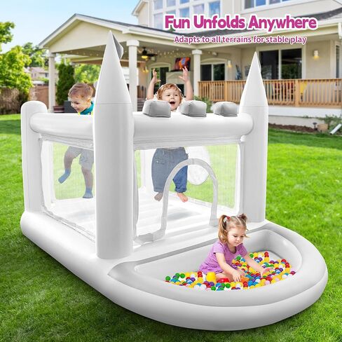 Inflatable Bounce House for Kids, PVC Small Bouncy Castle in Saudi Arabia