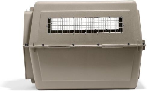 Petmate Ultra Vari Dog Kennel for Extra Large Dogs (Durable, Heavy Duty Dog Travel Crate, Made with Recycled Materials, 48 in. Long) 90 to 125 lbs, Made in USA in Kuwait