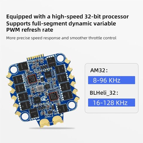 SEQURE 65A 4in1 ESC 2-6S Electric Speed Controller 30.5x30.5mm for FPV Racing Drones Freestyle - AM32 in Saudi Arabia