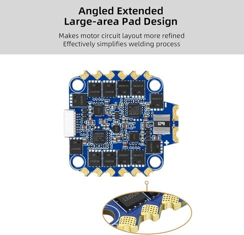 SEQURE 65A 4in1 ESC 2-6S Electric Speed Controller 30.5x30.5mm for FPV Racing Drones Freestyle - AM32 in Saudi Arabia