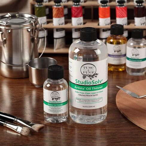 Tusc & Pine StudioSolv™ Odorless Mineral Spirits 3.4oz (100ml) in Saudi Arabia
