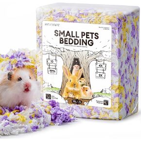 BUCATSTATE Hamster Bedding 15L, 99% Dust-Free Paper Bedding, Wildflower in Saudi Arabia