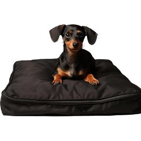 Dog Bed Covers 30L × 20W × 3H Inch Washable Grey Thickened Waterproof Oxford Fabric with Handles and Zipper Reusable Dog Bed Liner for Small to Medium 30-35 Lbs Puppy in Saudi Arabia