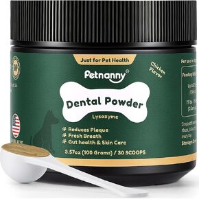 Petnanny Dog Dental Powder – Teeth Cleaning Powder in Kuwait