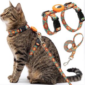 CUSOZWO Cat Harness and Leash Escape Proof for Walking Travel Outdoor in Saudi Arabia