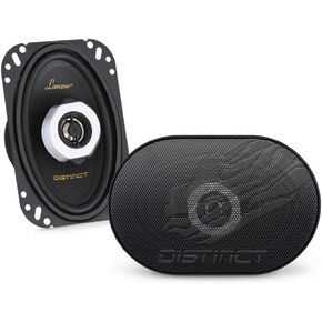 Lanzar 2-Way Universal Car Stereo Speakers - 200W 5" x 7" / 6" x 8" Universal OEM Quick Replacement Component Speakers Vehicle Door/Side Panel Mount Compatible, Pro Audio Car Speakers DCT5.72 (Pair) in Saudi Arabia