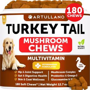 Dog UTI Support - Cranberry Chews for Canines - Urinary Health for Dogs - Herbal Solution - Pooches - Dog Cranberry Supplement - 120 Treats - USA Made in Kuwait
