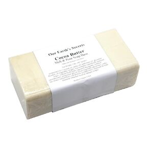 Our Earth's Secrets Cocoa Butter - 2 Pound Melt and Pour Soap Base in Saudi Arabia