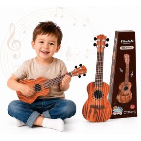 Kids Ukulele,17 Inch Toddler Guitar Toy, Musical Instrument for Kid Age 2 3 in Kuwait