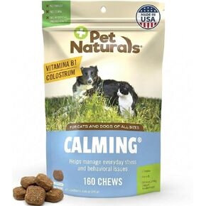 Pet Naturals Calming Chews for Dogs and Cats, Chicken, 160 Count in Kuwait