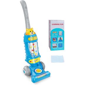 FS Kids Vacuum Toys with Lights & Sounds, Toddler Vacuum with Ball-Popping Action, Pretend Play Vacuum for Toddlers 18 Months and Up, Toy Vacuum Cleaner for Toddlers 3-5 Boys Girls Gift in Kuwait