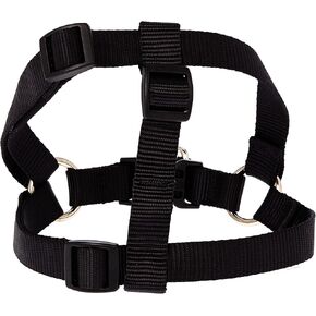 LupinePet Basics 3/4" Black 20-30" Step In Harness for Medium Dogs in Saudi Arabia