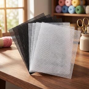 Plastic Canvas Sheets 7 Count 10.5x13.5 in, 10 Pieces in Kuwait