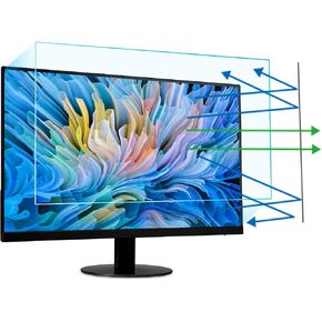 F FORITO 32 inch Anti Blue Light Matte TV Screen Protector, Eye Protection Anti Glare Computer Screen Cover Compatible with 32" TV Screen in Saudi Arabia
