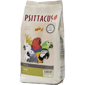 Psittacus Omega 1.76 lb | Complete Pellet Diet for African Greys, Macaws, Eclectus and Other African Parrots | Premium Food for Birds, 100% no-GMO in Saudi Arabia