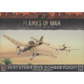Flames of War: Mid War: German: JU 87 Stuka Dive Bomber Flight in Kuwait