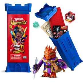 Dungeons & Dragons Questers Adventurer Characters Blind Pack, 3.75-Inch Buildable D&D Collectible Toy Figure with Accessories and D20 Die in Kuwait