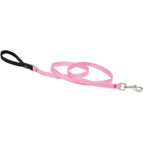 LupinePet Basics 1/2" Pink 4-foot Padded Handle Leash for Small Pets in Saudi Arabia