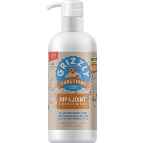 GRIZZLY PET PRODUCTS Joint Aid Liquid Hip and Joint Health Supplement Product for Dogs and Cats, 16 Ounce in Saudi Arabia