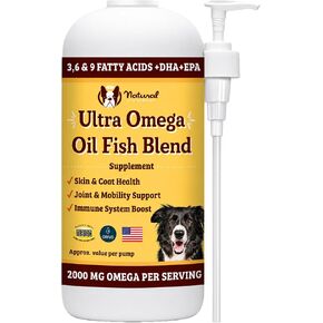 Natural Dog Company Ultra Omega Oil for Dogs -16oz in Kuwait