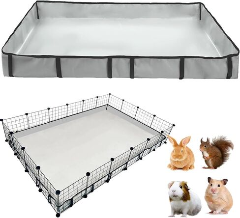 DZWLKJ Guinea Pig Cage Liner Tarp Bottom Waterproof and Washable.Available in 22 Sizes. Base Also for Rabbits, Bunny, Chinchesillas, Hedgehog, Ferrets and Other Small Animals(24x48 inches) in Kuwait