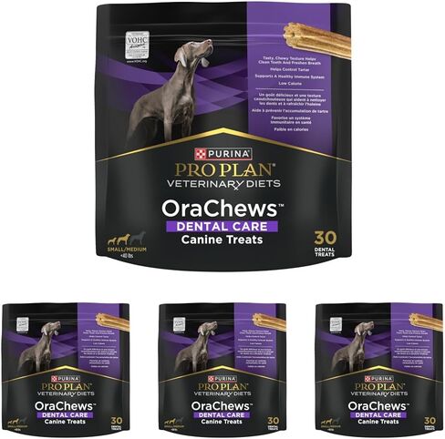 Purina Pro Plan Vet OraChews Small Medium Breed Dental Dog Chews, 7 Treats in Kuwait