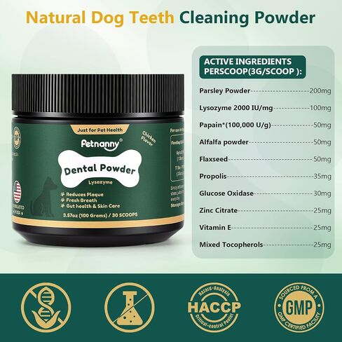 Petnanny Dog Dental Powder – Teeth Cleaning Powder in Kuwait