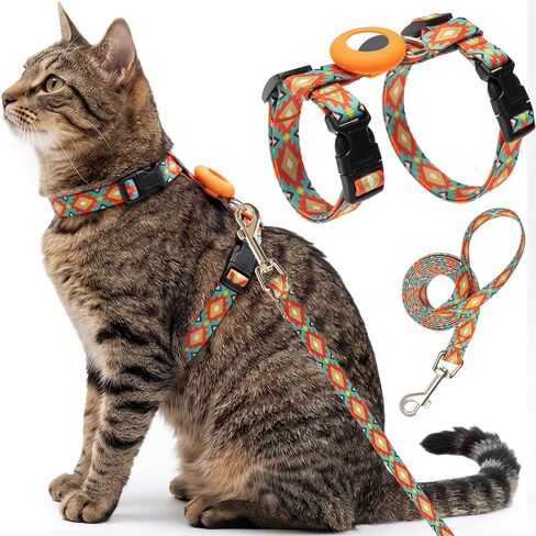 CUSOZWO Cat Harness and Leash Escape Proof for Walking Travel Outdoor in Kuwait