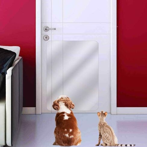 Clear Door Scratch Protector, Deluxe Pet Door Scratch Shield Protect Your Doors & Walls, Heavy Duty Flexible Door Guard Cover in Kuwait