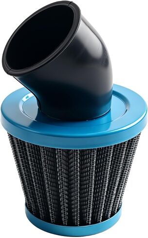 40-38mm Air Filter with Rubber Tube,45° Angled Motorcycle Air Filter Blocks Dirt & Debris,Conical Mini Bike Airs Filters for Motorcycle Carburetor Compatible with Dirt Bike/ATV in Saudi Arabia