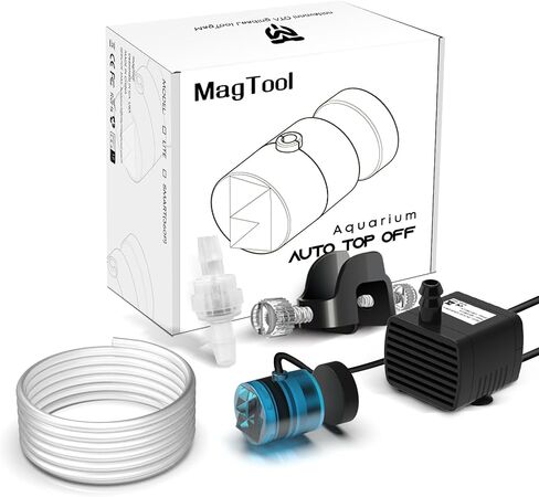 MagTool Auto Top Off System for Saltwater Aquarium, ATO Aquarium Auto Top Off with Dual Optical Sensor for Reef & Fresh Tanks -Blue in Kuwait