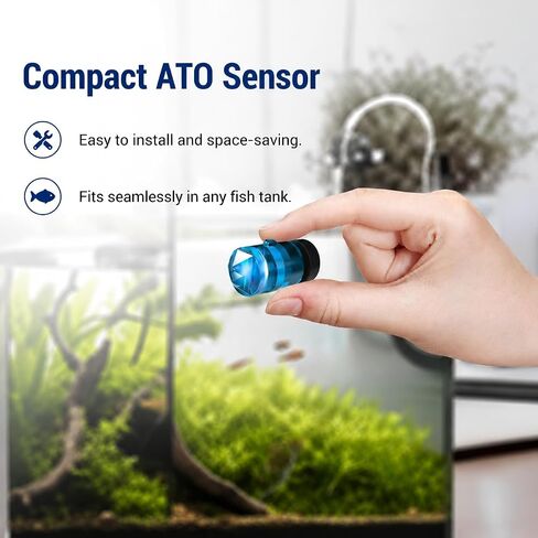 MagTool Auto Top Off System for Saltwater Aquarium, ATO Aquarium Auto Top Off with Dual Optical Sensor for Reef & Fresh Tanks -Blue in Kuwait