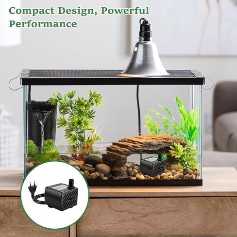 2 Pack Mini Submersible Water Pump, 3W Aquarium Fountain Pump in Kuwait
