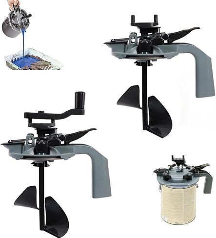 2PCS Paint Mixing Lids, 1 Gallon Paint Can Pour Spout, Paint Mixer in Saudi Arabia