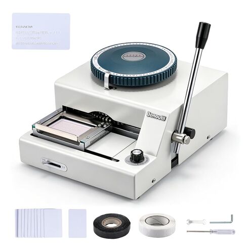 PVC Card Embosser 72 Characters Manual Credit ID Card Embossing in Kuwait
