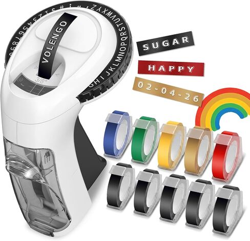 Embossing Label Maker, Embossed Vintage Label Maker, Manual Emboss Machine in Saudi Arabia