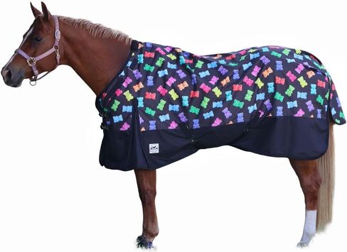 Gummy Bears 1200 Denier Waterproof Adjustable Neck Turnout Sheet in Saudi Arabia