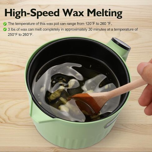 Electric Wax Melter 1.6QT, Digital Touchscreen Candle Soap Making Kit in Kuwait